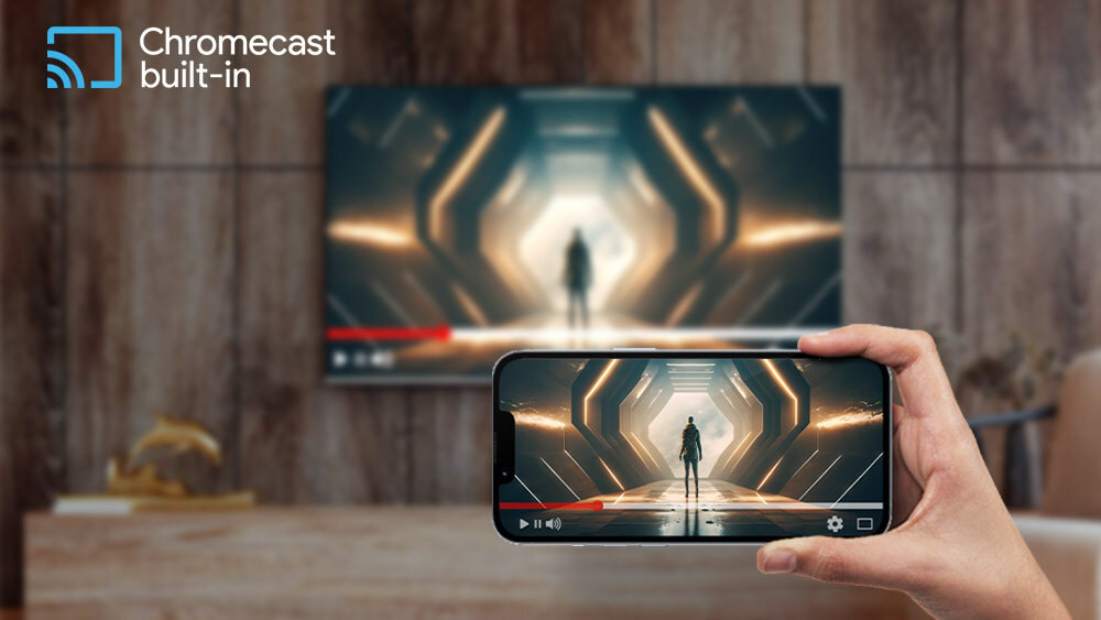 Telewizor JVC LT-55VG7400 - Chromecast