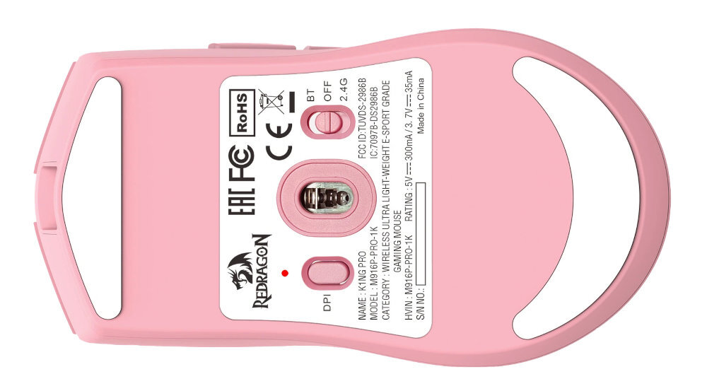 Redragon K1NG trzy tryby łączności przewodowemu przez kabel USB-A/USB-C odbiornikiem USB-A Bluetooth trybie przewodowym Tryb 2,4 GHz połączenie bezprzewodowe mobilnych, laptopach czy tabletach