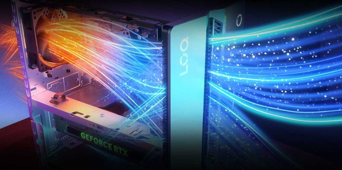 Komputer LENOVO LOQ 17IRR9 - Wydajny system chłodzenia