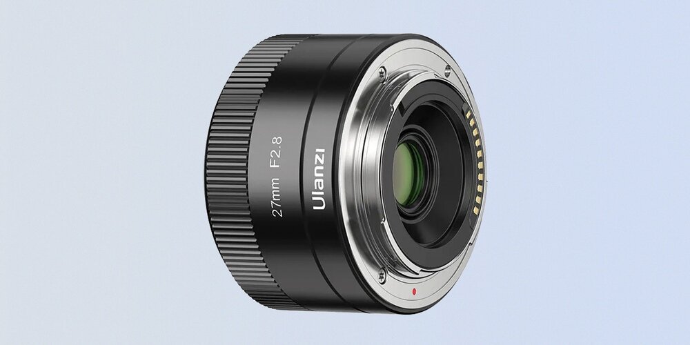 Obiektyw Ulanzi 27 mm f/2,8 AF widoczne mocowanie