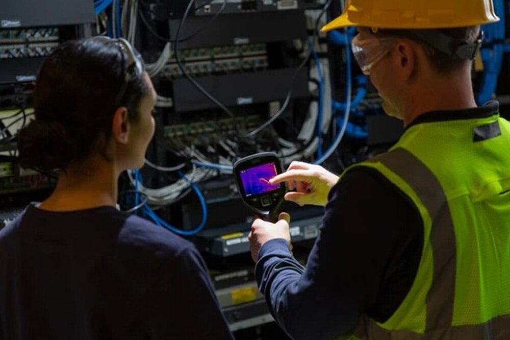 Kamera termowizyjna FLIR E6 Pro  wspólny pomiar instalacji  