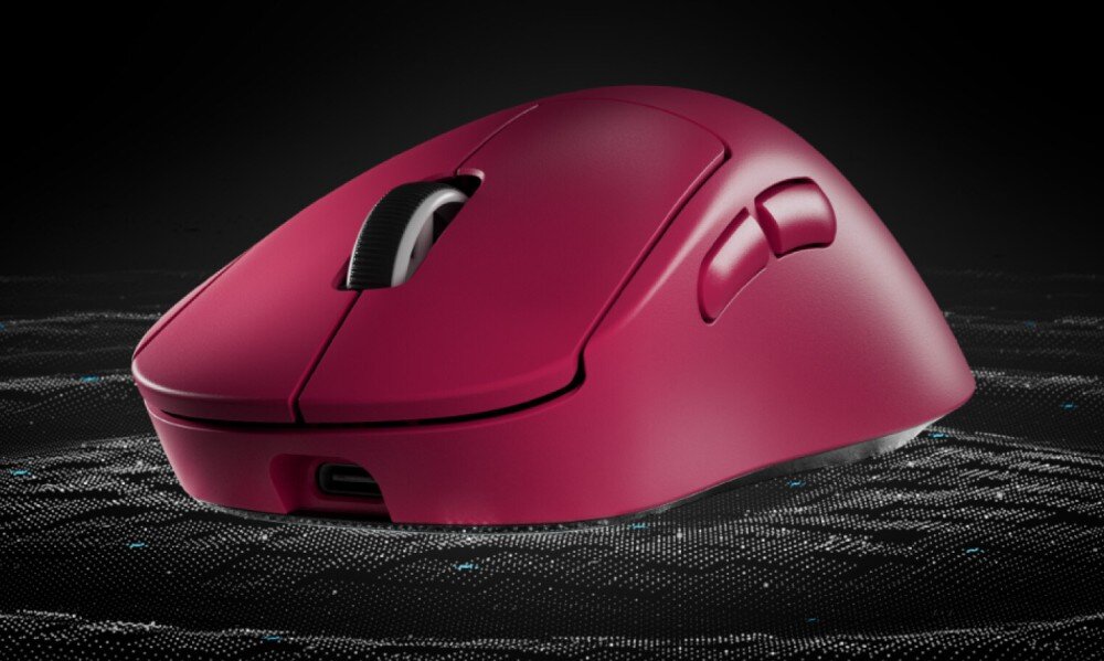 Mysz LOGITECH G Pro X Superlight 2 DEX Magenta łączność bezprzewodowa raportowanie opóźnienia port
