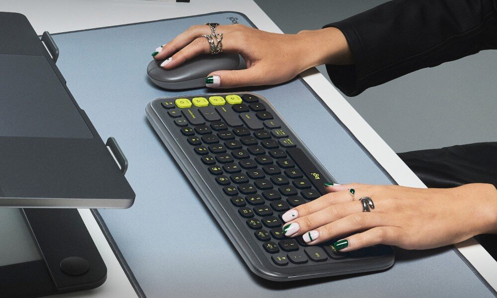 Zestaw LOGITECH POP ICON Combo Graphite opis