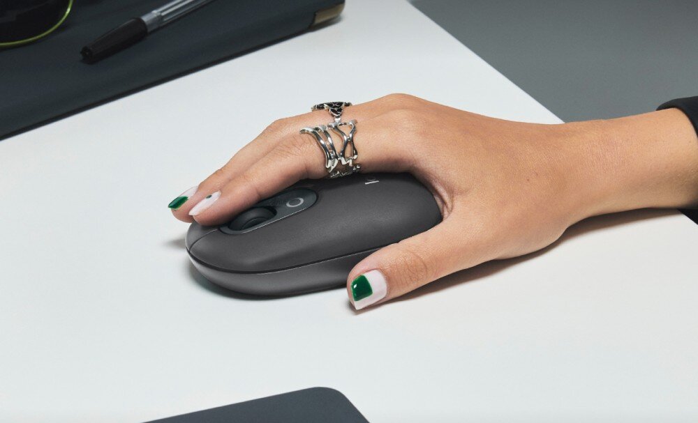 Zestaw LOGITECH POP ICON Combo Graphite mysz rolka tryby szybkość
