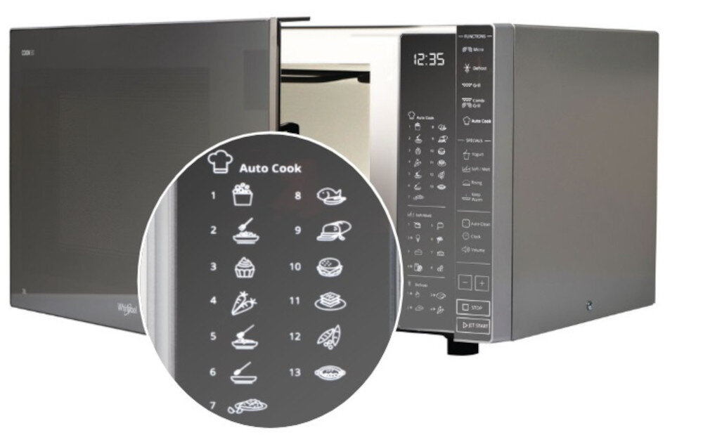 Kuchenka mikrofalowa WHIRLPOOL MWP 203 SB