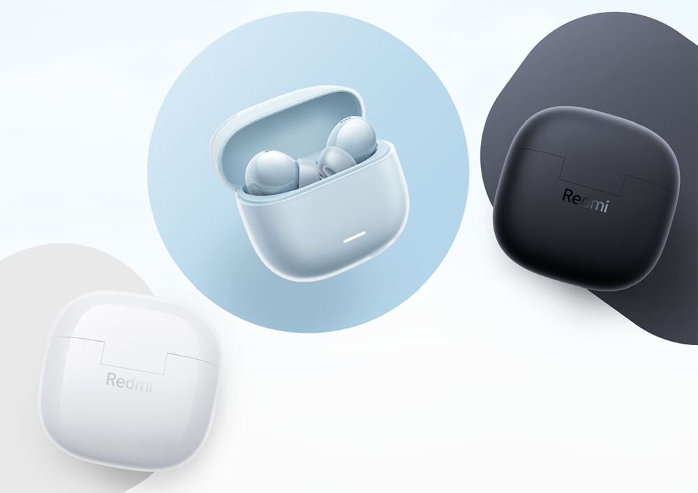 Słuchawki dokanałowe XIAOMI Redmi Buds 6 Lite ANC kolory design styl jakosc