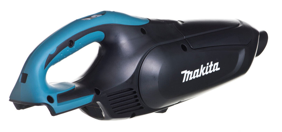 Odkurzacz MAKITA DCL182ZB Komfort i ergonomia wyprofilowana rękojeść z powłoką antypoślizgową wygodny chwyt swobodne manewrowanie