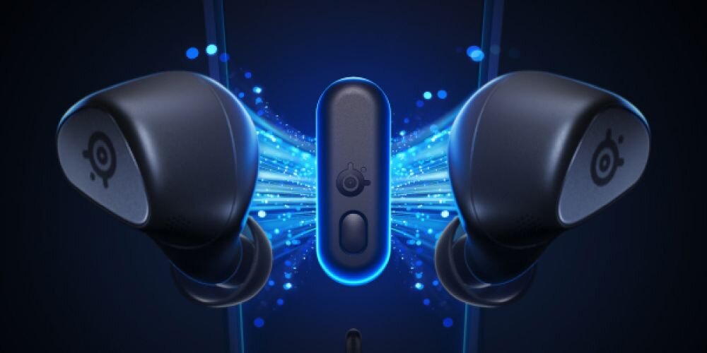 Słuchawki STEELSERIES Arctis GameBuds for PlayStation Czarny bezprzewodowe 2,4 ghz bluetooth lacznosc