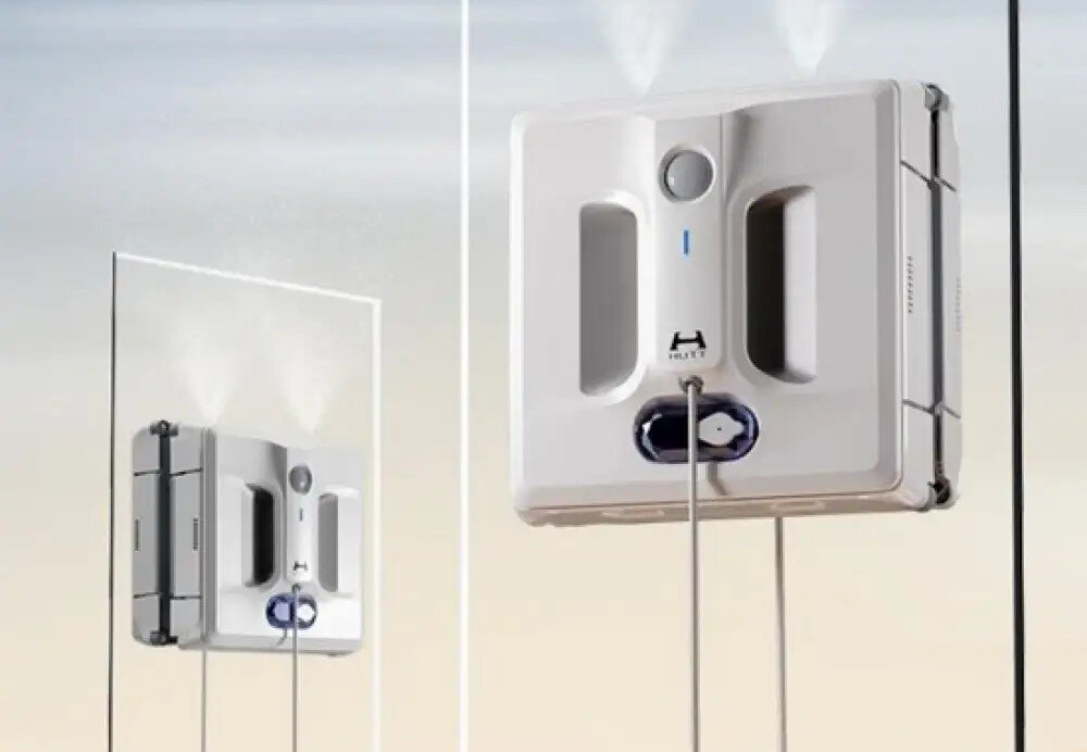 Robot do czyszczenia okien XIAOMI Hutt A1 wygląd design prezentacja wizualizacja Czyszczenie bez wysiłku