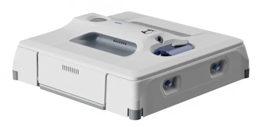 Robot do czyszczenia okien XIAOMI Hutt A1 Wygoda obsługi wystarczy jedno naciśnięcie przycisku lub użycie dołączonego pilota 13 precyzyjnych czujników linka zabezpieczając do 148 kg System alarmowy i awaryjne zasilanie do 20 minut