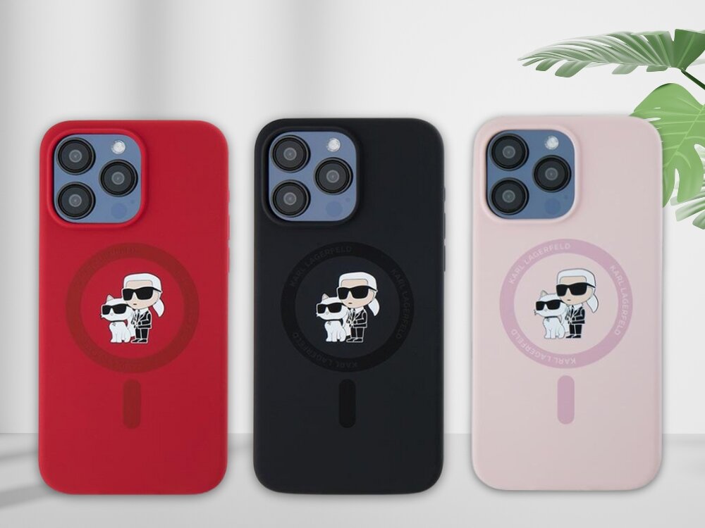 Etui Karl Lagerfeld Silicone Karl & Choupette 