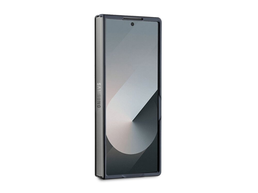 Etui KARL LAGERFELD Saffiano Ikonik Pin do Samsung Galaxy Z Fold 6 Czarny design saffiano monogram pin