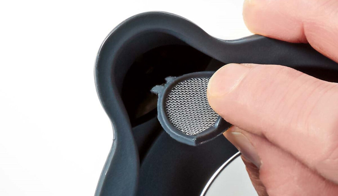 Czajnik NEDIS KAWK510EWT Szybkie gotowanie łatwe czyszczenie Element grzewczy moc szybkie zagotowanie wody wyjmowany filtr  kamień woda