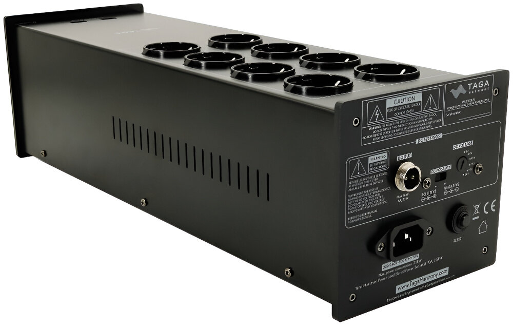 Filtr zasilania TAGA HARMONY PF-1000LPS - redukcja zakłóceń