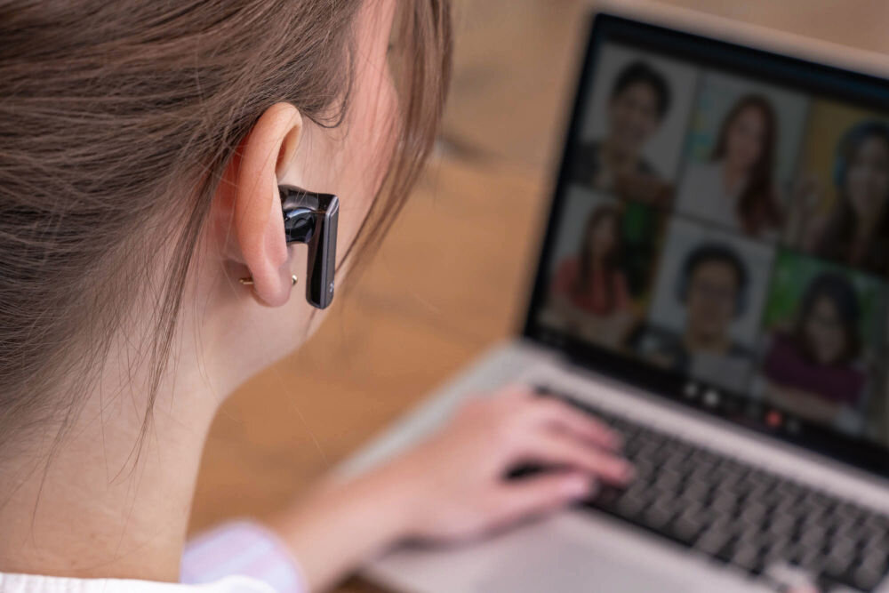 Słuchawki XMUSIC XTW800K ANC aktywna redukcja szumów czysty dźwięk