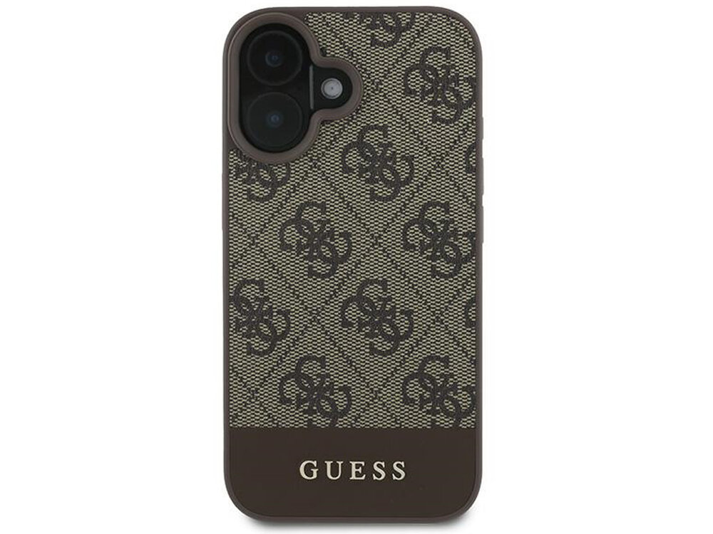 etui Guess 4G Bottom Stripe skóra naszywka elegancki