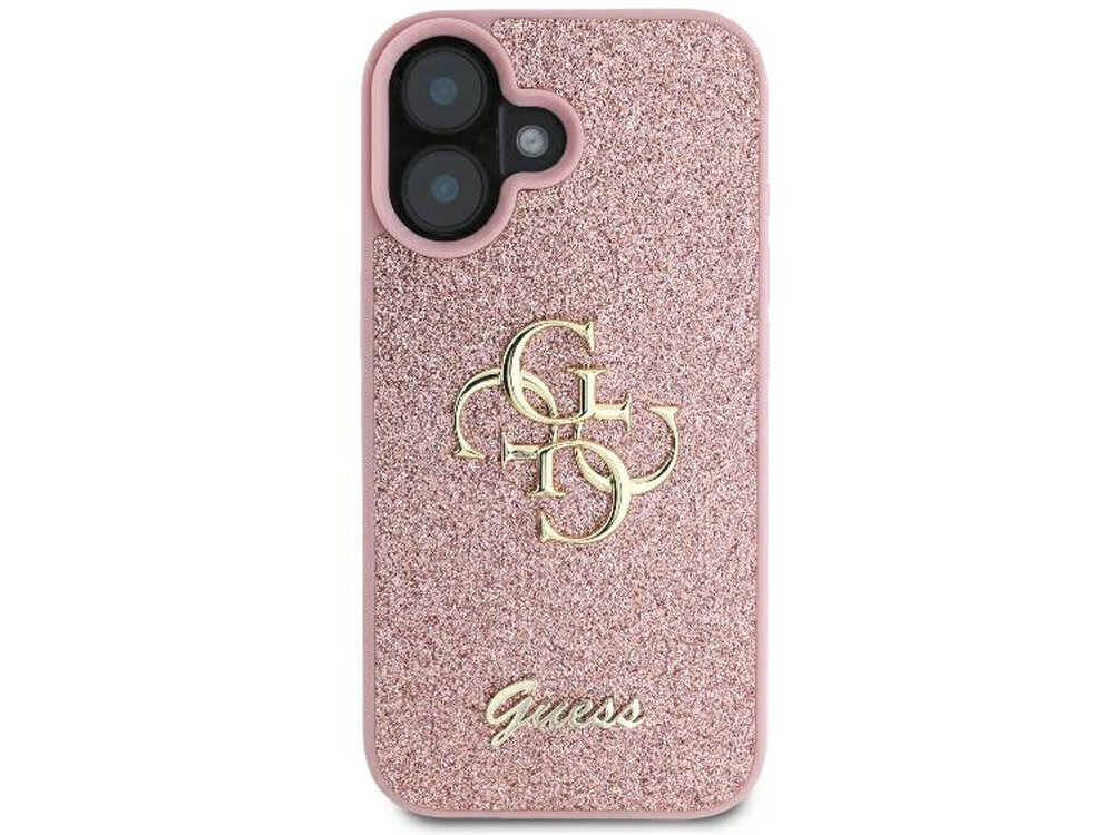 Etui GUESS Fixed Glitter Big elegancji i funkcjonalności iPhone’a ochronie urządzenia stylowego wyglądu
