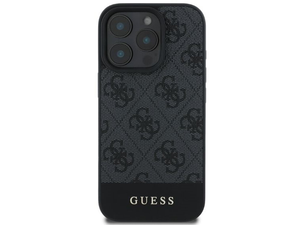 etui Guess 4G Bottom Stripe skóra naszywka elegancki