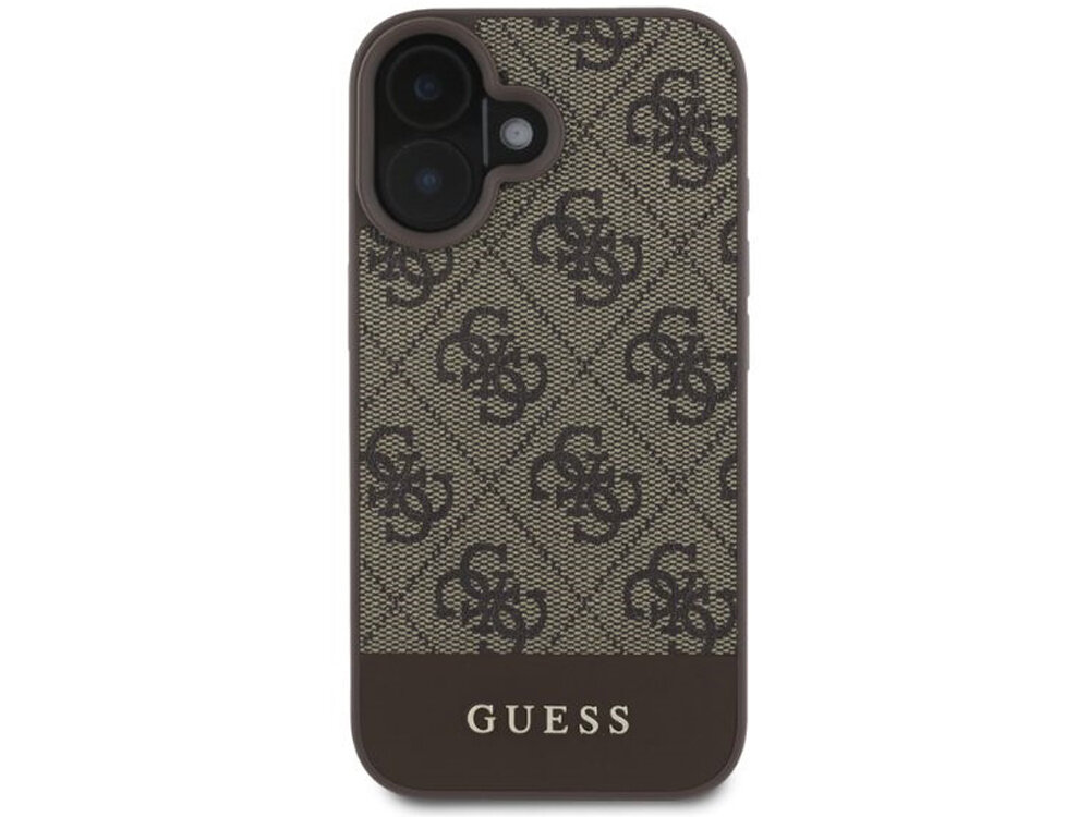 etui Guess 4G Bottom Stripe skóra naszywka elegancki