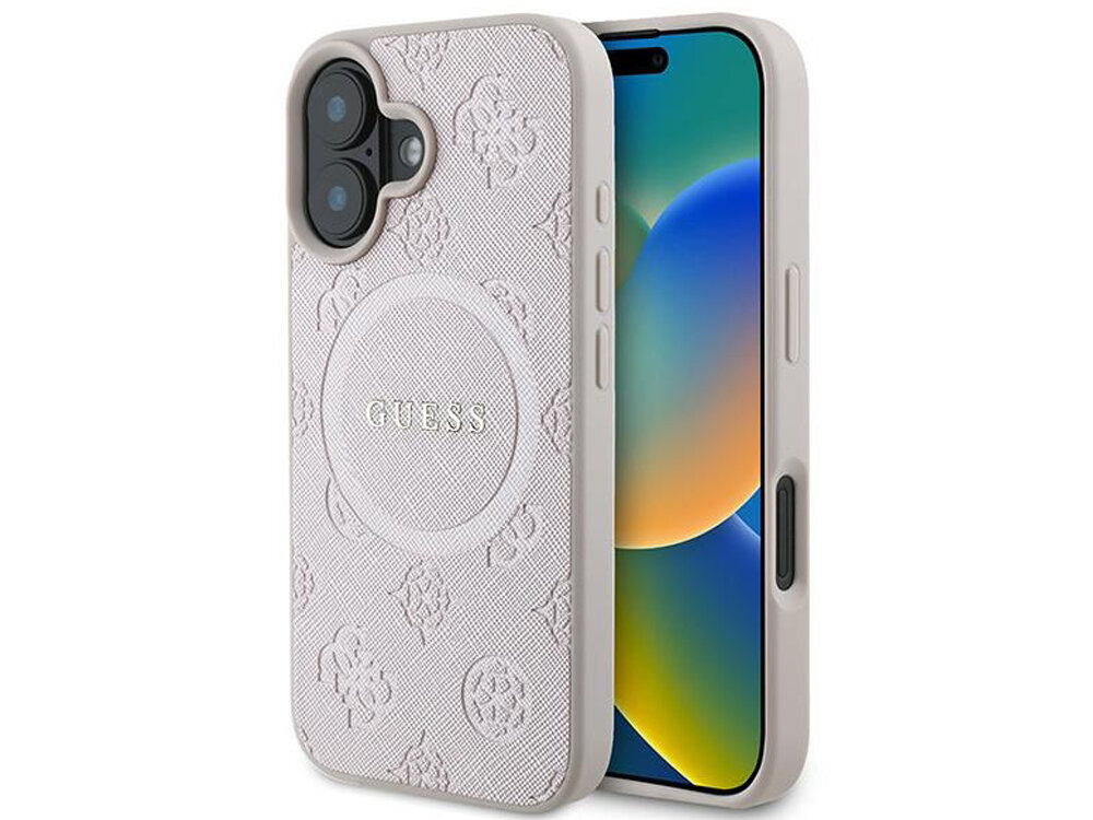 Etui GUESS Saffiano Peony Classic bezpieczeństwo stylowy wygląd wysoką jakością wykonania oraz unikalnym designem