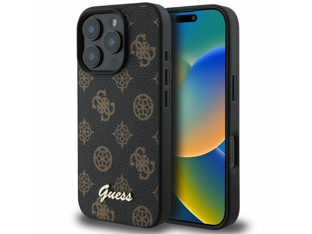 Etui GUESS Peony Script etui ochronnych stylowy wygląd funkcjonalnością wysoką jakością wykonania unikalnym designem modnym dodatkiem