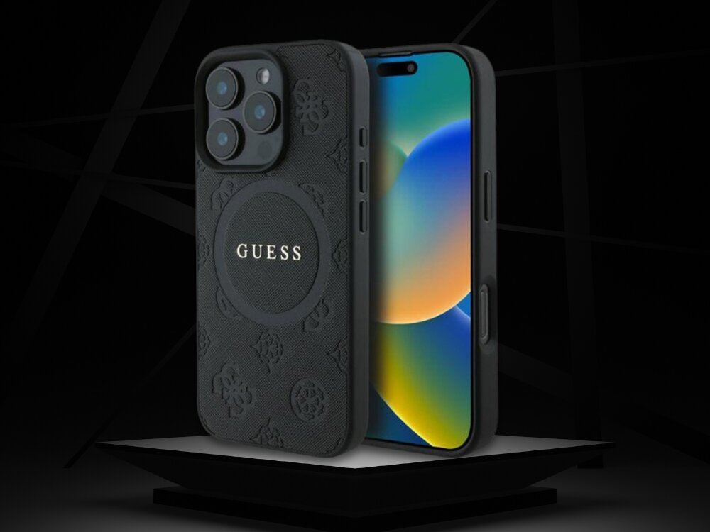 Etui GUESS Saffiano Peony Classic