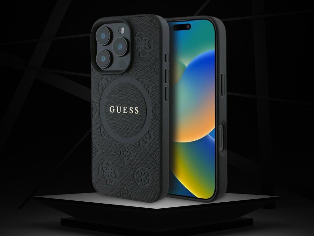 Etui GUESS Saffiano Peony Classic