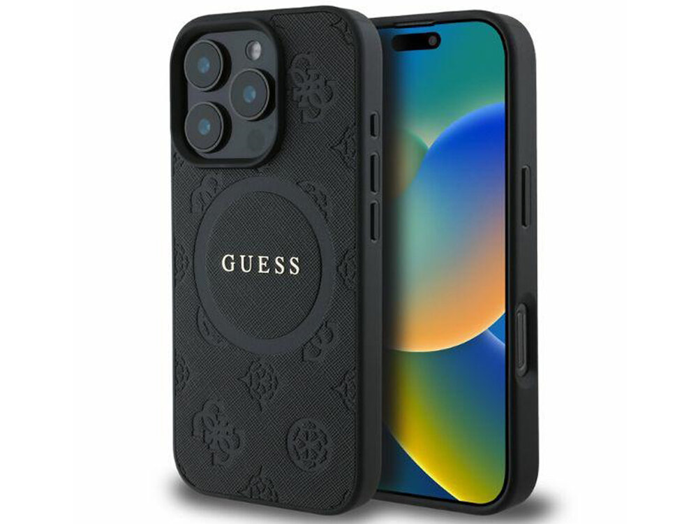 Etui GUESS Saffiano Peony Classic bezpieczeństwo stylowy wygląd wysoką jakością wykonania oraz unikalnym designem