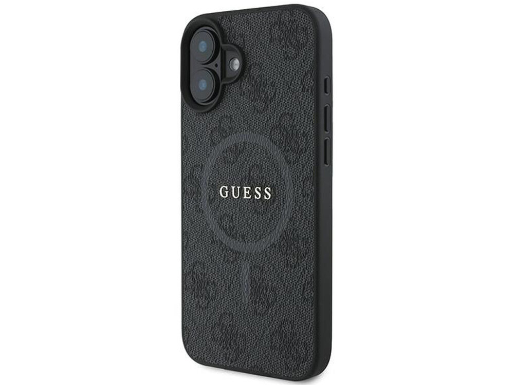 Etui GUESS 4G Ring Classic Logo detal ochronę telefonu Elastyczne boki podniesione krawędzie