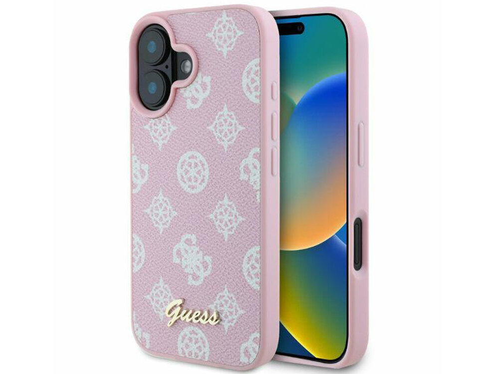 Etui GUESS Peony Script etui ochronnych stylowy wygląd funkcjonalnością wysoką jakością wykonania unikalnym designem modnym dodatkiem