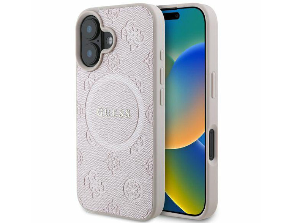 Etui GUESS Saffiano Peony Classic bezpieczeństwo stylowy wygląd wysoką jakością wykonania oraz unikalnym designem