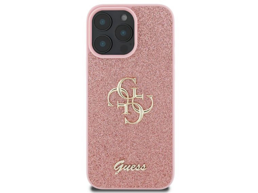 Etui GUESS Fixed Glitter Big elegancji i funkcjonalności iPhone’a ochronie urządzenia stylowego wyglądu