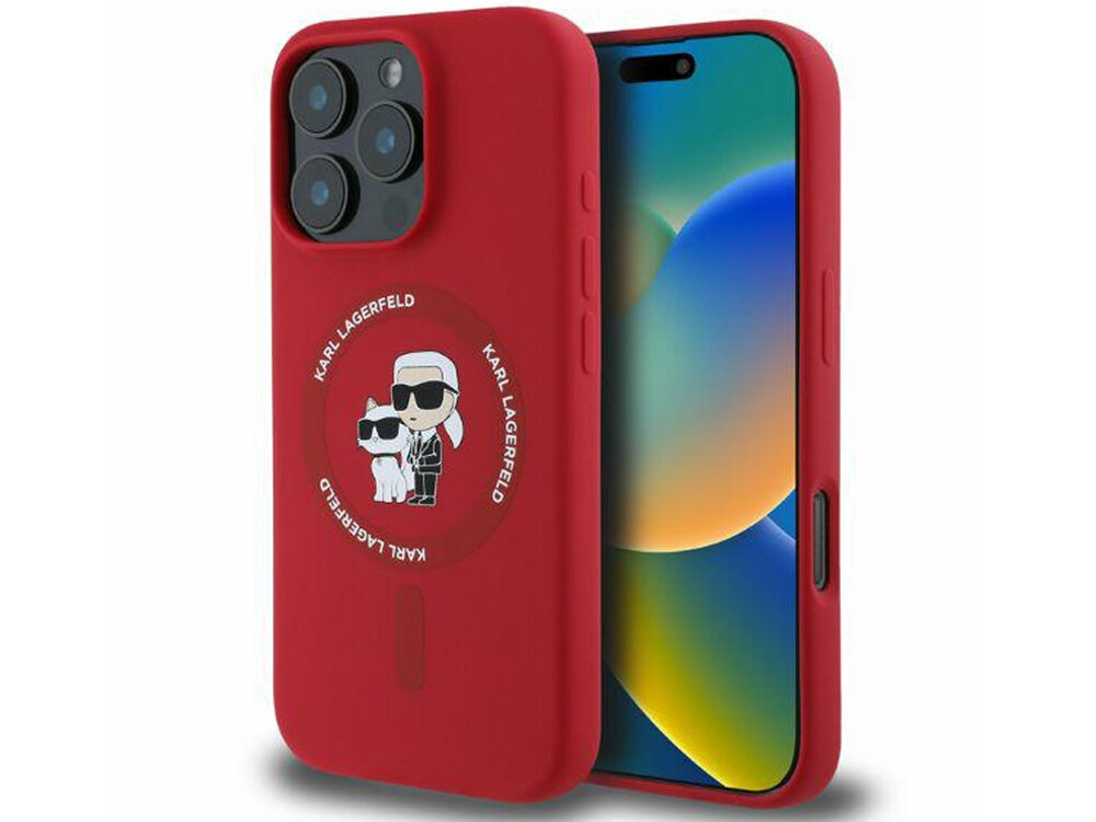 Etui Karl Lagerfeld Silicone Karl & Choupette funkcjonalności i elegancji Choupette iPhone