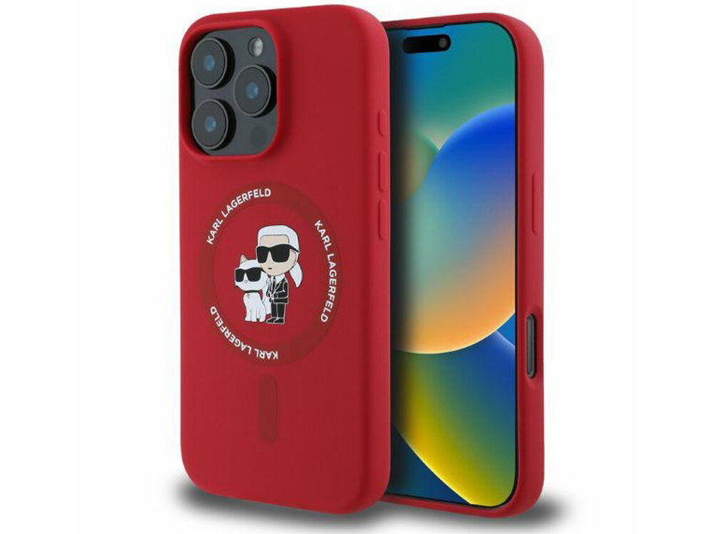 Etui Karl Lagerfeld Silicone Karl & Choupette funkcjonalności i elegancji Choupette iPhone