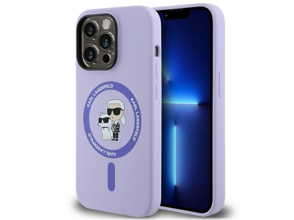 Etui Karl Lagerfeld Silicone Karl & Choupette funkcjonalności i elegancji Choupette iPhone