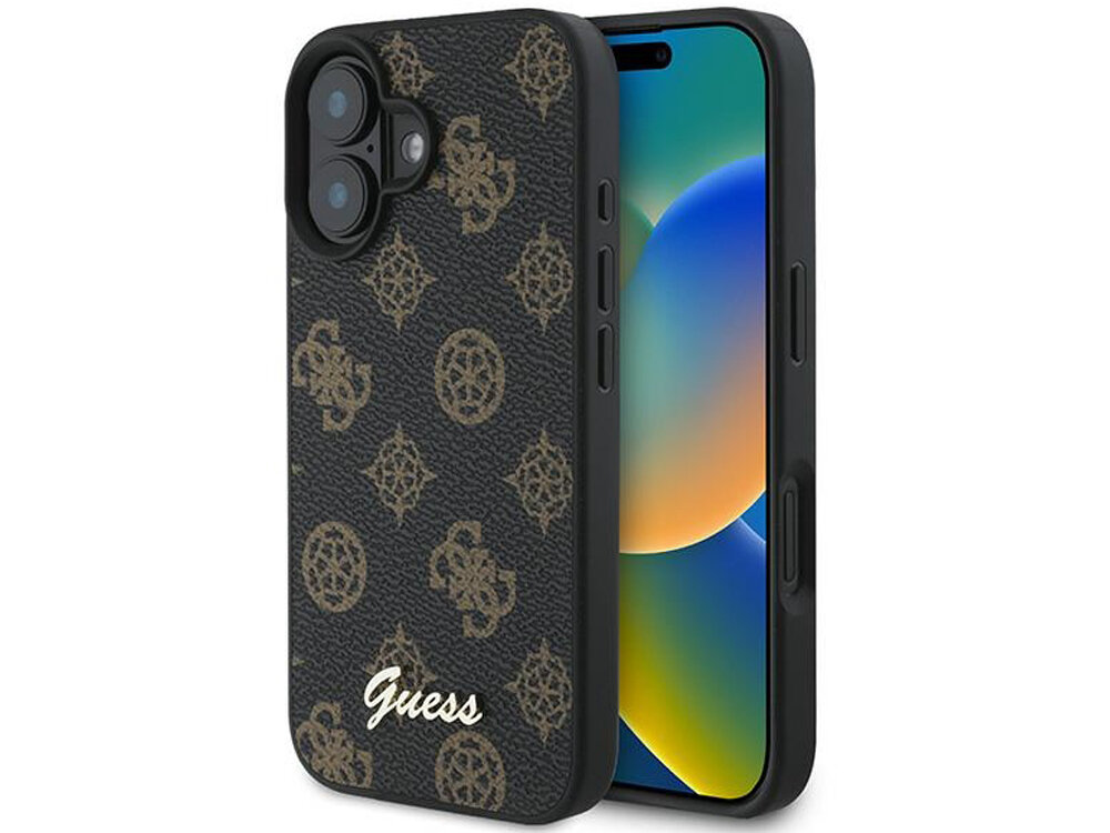 Etui GUESS Peony Script etui ochronnych stylowy wygląd funkcjonalnością wysoką jakością wykonania unikalnym designem modnym dodatkiem