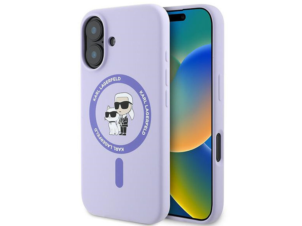 Etui Karl Lagerfeld Silicone Karl & Choupette funkcjonalności i elegancji Choupette iPhone