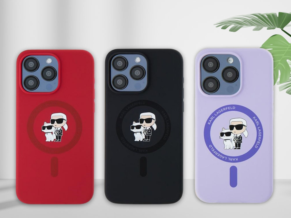Etui Karl Lagerfeld Silicone Karl & Choupette