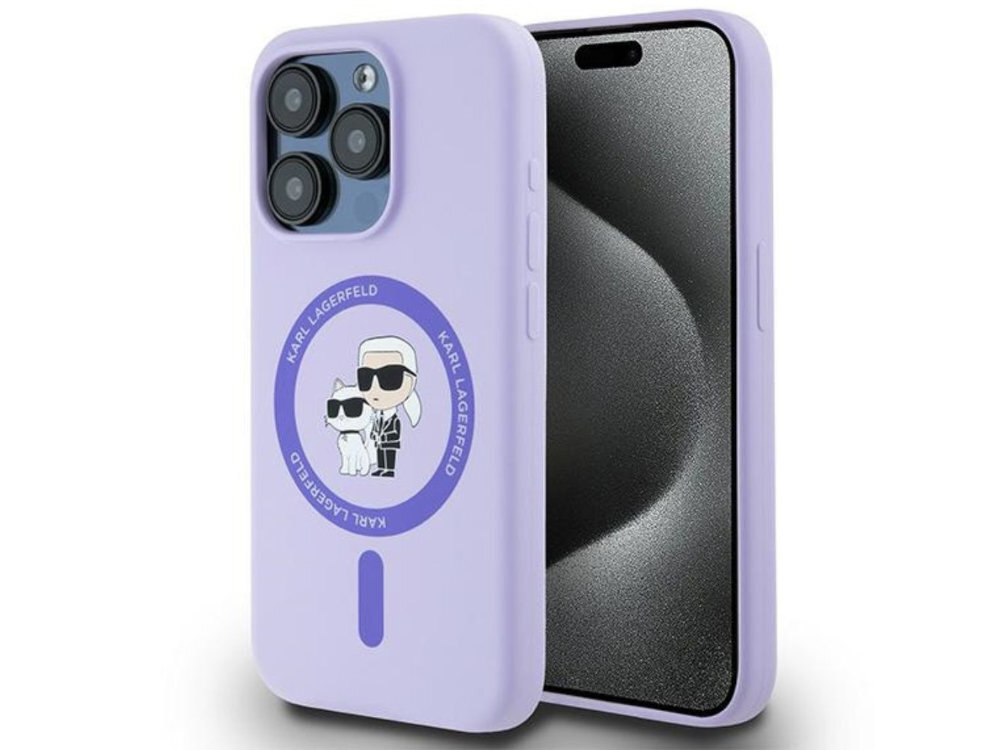 Etui Karl Lagerfeld Silicone Karl & Choupette funkcjonalności i elegancji Choupette iPhone
