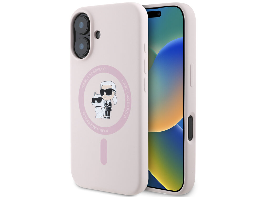 Etui Karl Lagerfeld Silicone Karl & Choupette funkcjonalności i elegancji Choupette iPhone