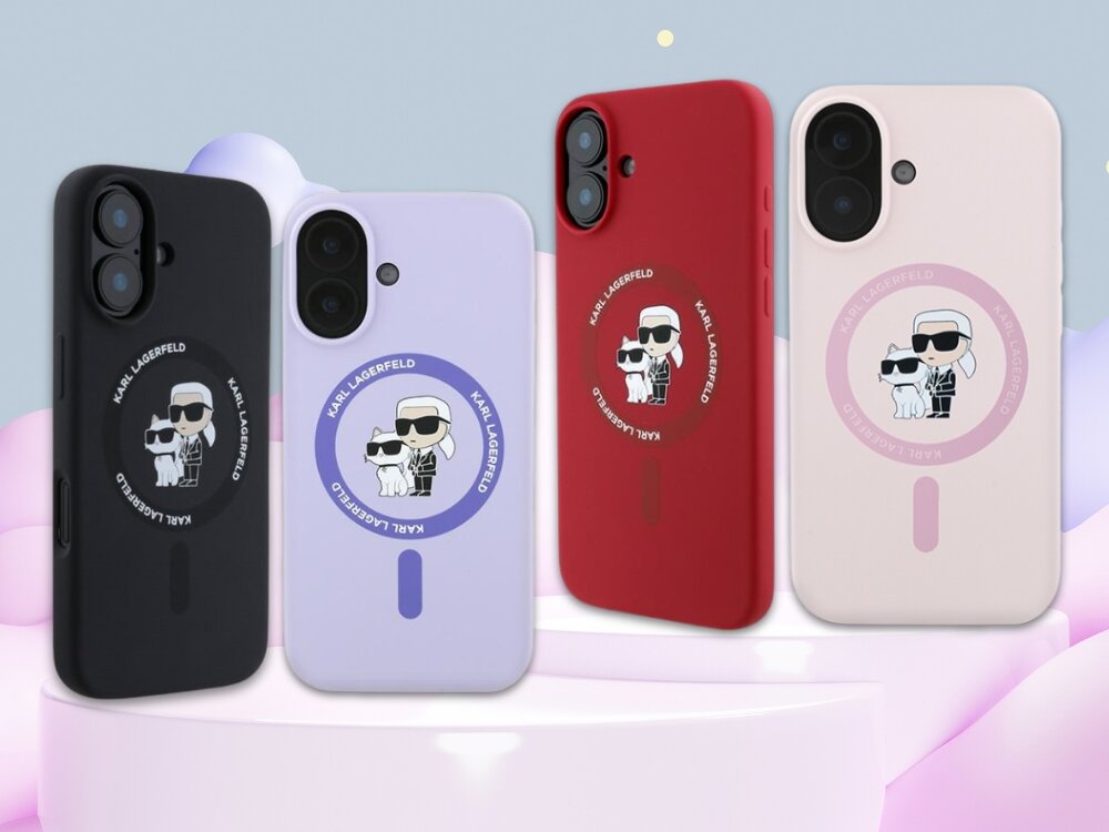 Etui Karl Lagerfeld Silicone Karl & Choupette