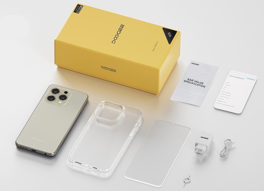 Smartfon DOOGEE N55 zestaw
