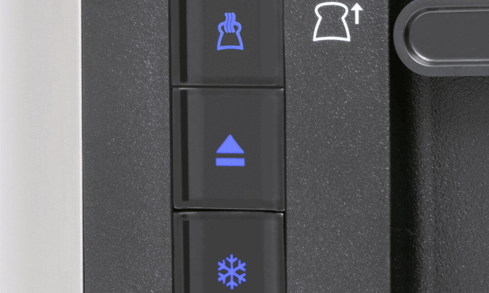 Toster RUSSELL HOBBS Heaton 27390-56 Dodatkowe funkcje opiekać pieczywo podgrzewać  anulować proces opiekania  kontrola