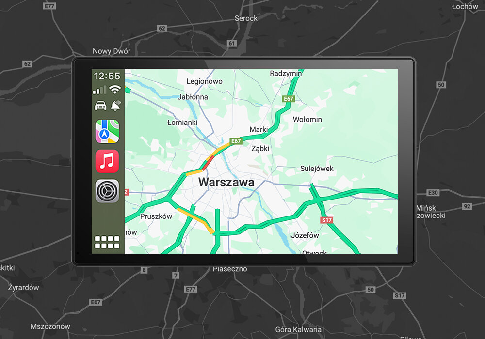 NEXADIO CP200 najpopularniejsze nawigacje intuicyjnemu interfejsowi komfort i bezpieczeństwo jazdy