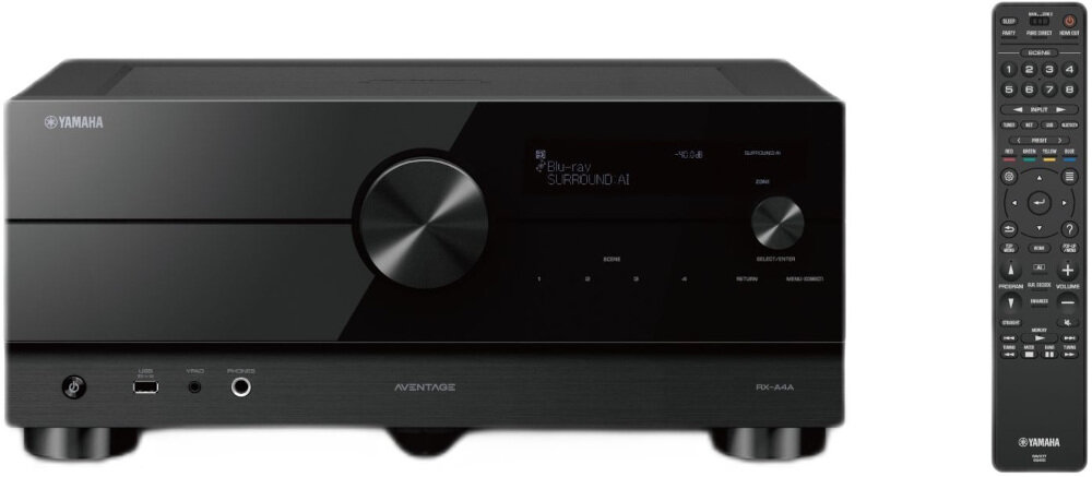 Amplituner YAMAHA Aventage RX-A4A - Multiroom i sterowanie
