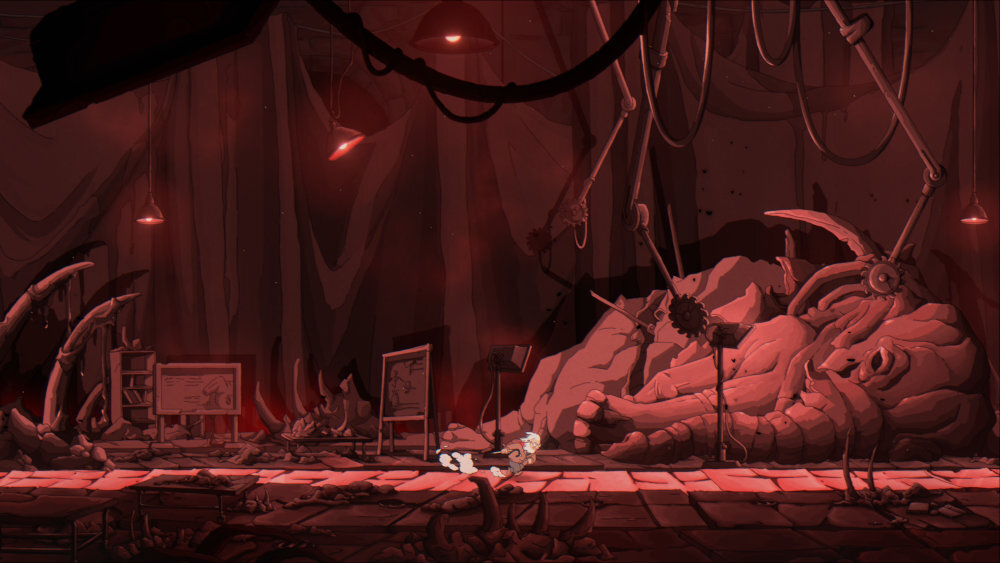 The Eternal Life of Goldman kreskówki, komiksy i gry grze 2D skrupulatne rysowanie, kolorowanie i ręczne animowanie