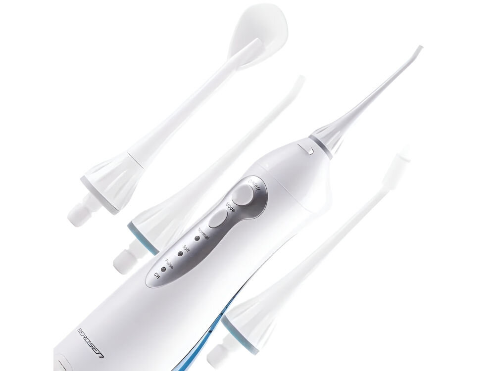 Irygator BERDSEN ClearJet X3 timer automatyczne wyłączenie po 2 minutach dokładna skuteczna higiena włączyc irygator skupić się na czyszczeniu efektywność
