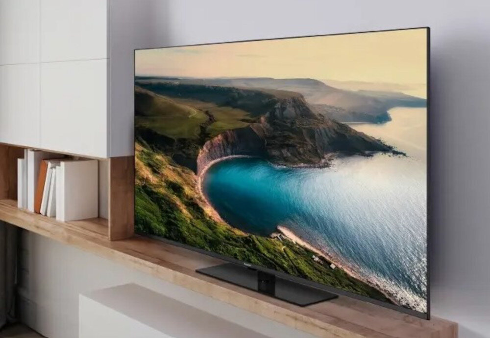 Telewizor PANASONIC TN-43W70AEZ - Bezramowa konstrukcja