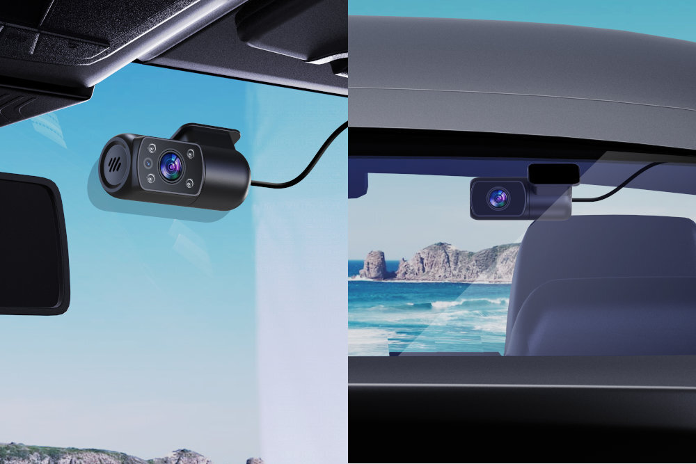 SJCAM M60 Kamera tylna 1080P/30fps f/1.8 160° Kamera wewnętrzna 1080P/30fps 150° funkcją NIR warunkach słabego oświetlenia - dodatkowa kamera tylna i wewnętrzna