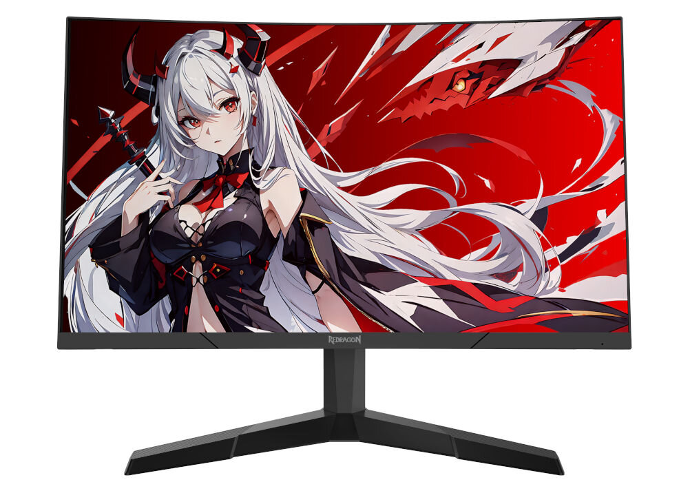 Monitor REDRAGON Pearl II 23.6 1920x1080px 180Hz 4 ms [GTG] Curved łączy w sobie optymalną przestrzeń roboczą
					z wymiarami odpowiednimi do mniejszych biurek przekątna 23,6 cala równowaga między jakością obrazu a ergonomiczną konfiguracją stanowiska